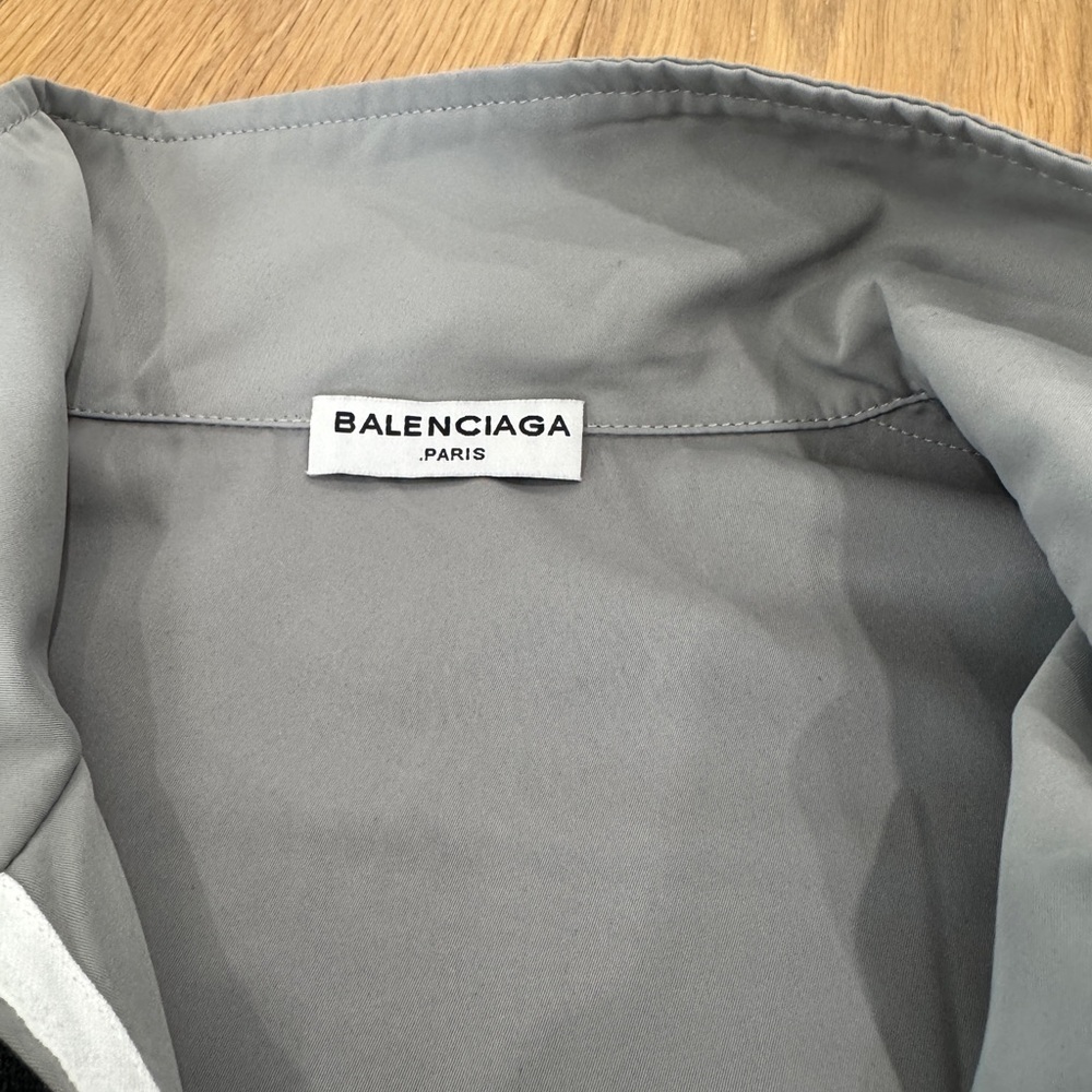 Men’s Balenciaga Colorblock Logo Windbreaker Jacket - Picture 7 of 11
